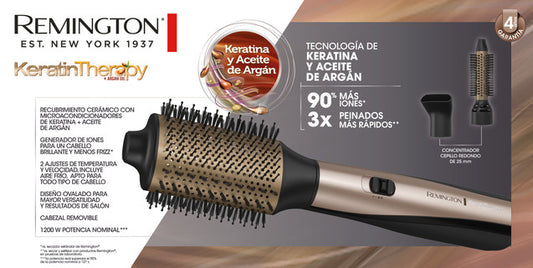 Remington cepillo aire de cabello con keratina - AS8821-110F