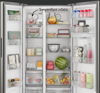 Frigidaire refrigerador side by side 15 pies Inverter con dispensador FRSA15K2HVG