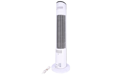 Midea ventilador de torre cool elegance 48” blanco y negro MTF18TR-CA