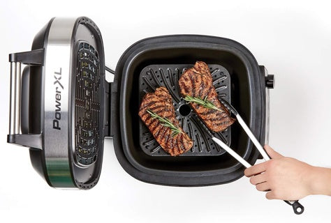 Power XL freidora de aire con parrilla 12 en 1 digital 6QT MFC-AF-6C-LA