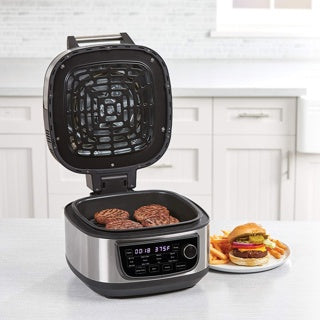 Power XL freidora de aire con parrilla 12 en 1 digital 6QT MFC-AF-6C-LA